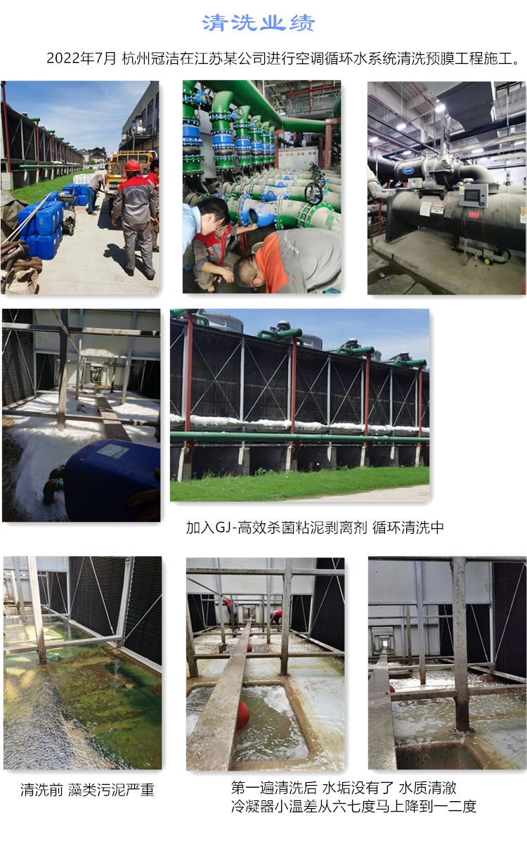 江苏嘉合建设空调循环水系统午夜视频成人福利预膜（冷却塔）2022.7.20